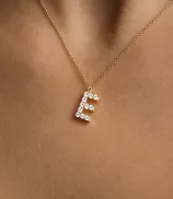 LOEV The Annie Letter Necklace - A