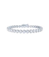 LOEV Curve Heart Diamond Tennis - 6mm