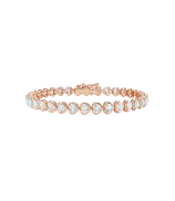 LOEV Curve Heart Diamond Tennis - 6mm