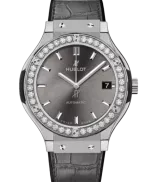 Hublot Classic Fusion Titanium Racing Grey Diamonds
