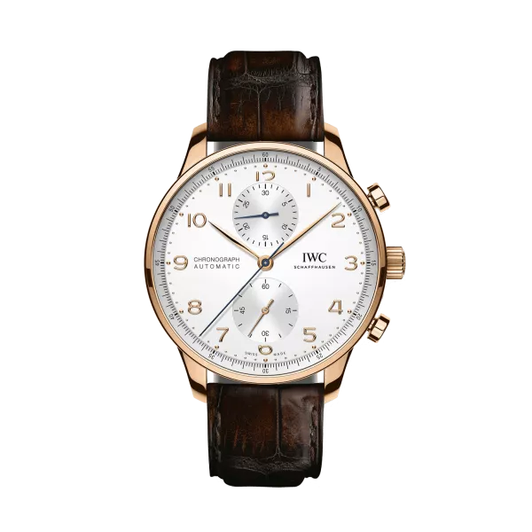 Iwc portugieser clearance chronograph gold